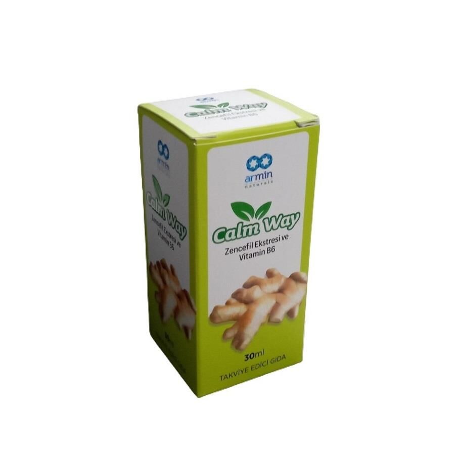 Calm Way Zencefil Vitamin B6 30ml Damla