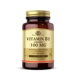Solgar Vitamin B1 - Thiamin 100mg 100 Kapsül