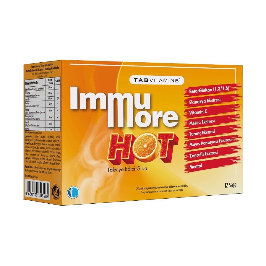 Tab Vitamins İmmumore HOT 12 Saşe