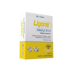 Ligone Methyl B12 Methylcobalamin Dil Altı Sprey 2x20ml