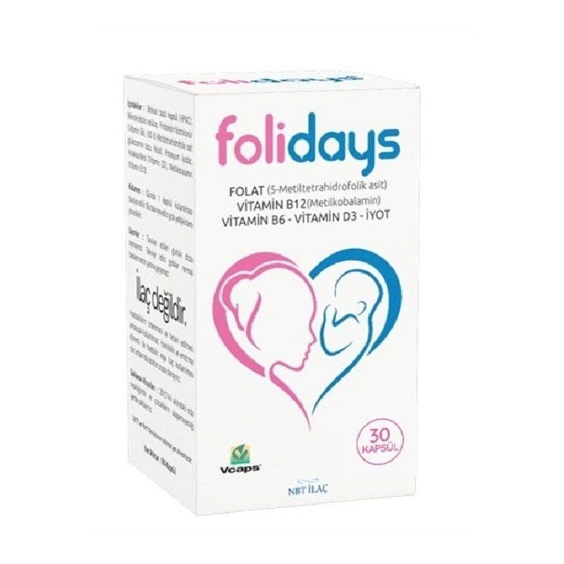 Folidays 30 Kapsül
