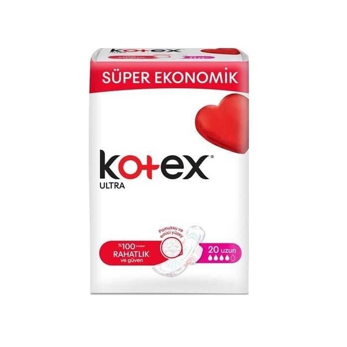 Kotex Günlük Ped Süper Ekonomik 20 Adet UZUN