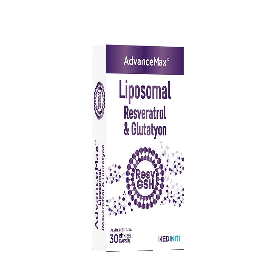 Advancemax Lipozomal Resveratrol Glutatyon 30 Kapsül