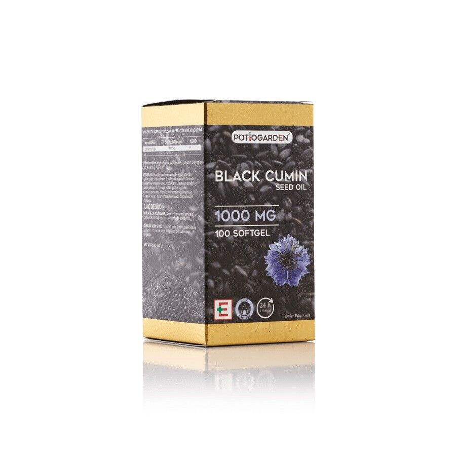 Potiogarden BLACK CUMIN 100 Softgel Kapsül