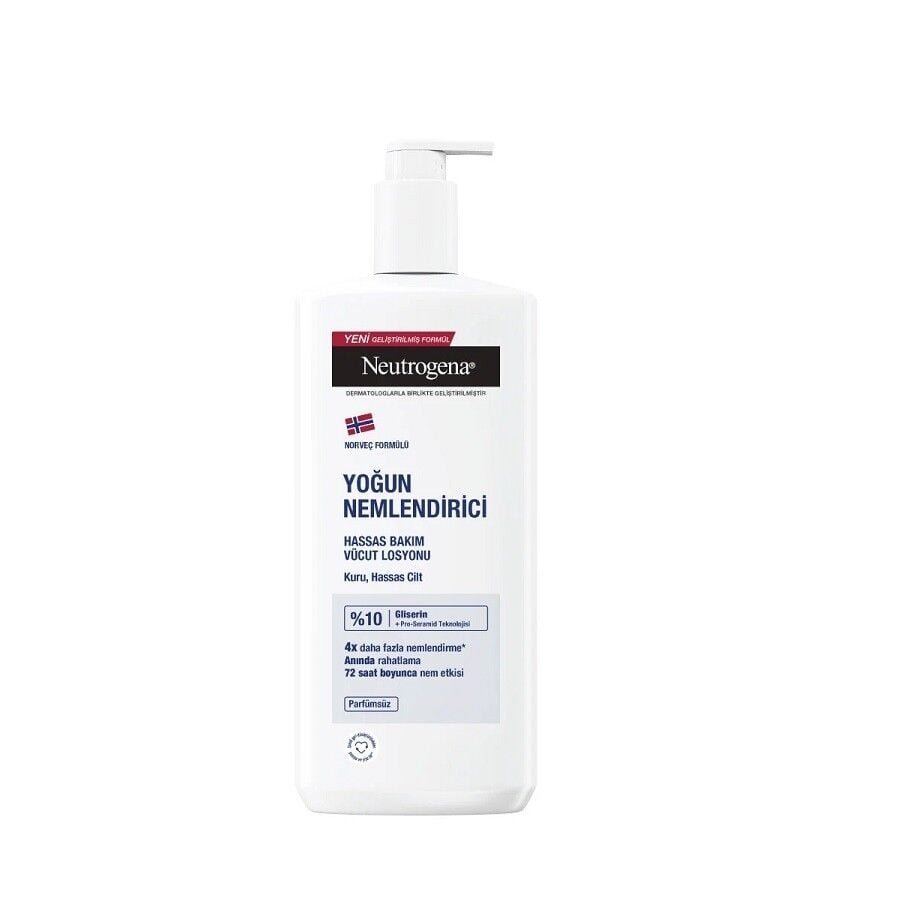 Neutrogena Hassas Bakım Parfümsüz Vücut Losyonu 400ml
