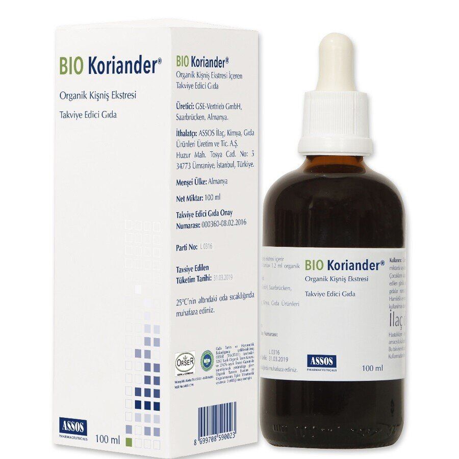 Bio Koriander Damla 100ml