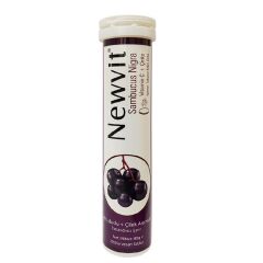 Newvit Sambucus Nigra Vitamin C + Çinko 20 Efervesan Tablet