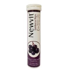 Newvit Sambucus Nigra Vitamin C + Çinko 20 Efervesan Tablet