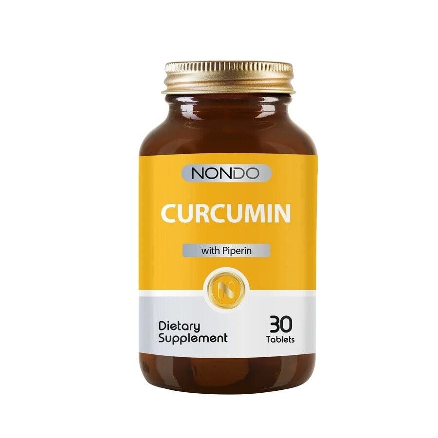 Nondo Curcumin With Piperin 30 Kapsül