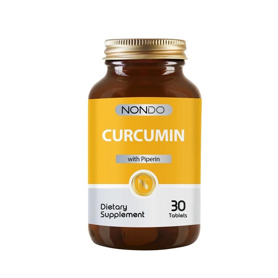 Nondo Curcumin With Piperin 30 Kapsül