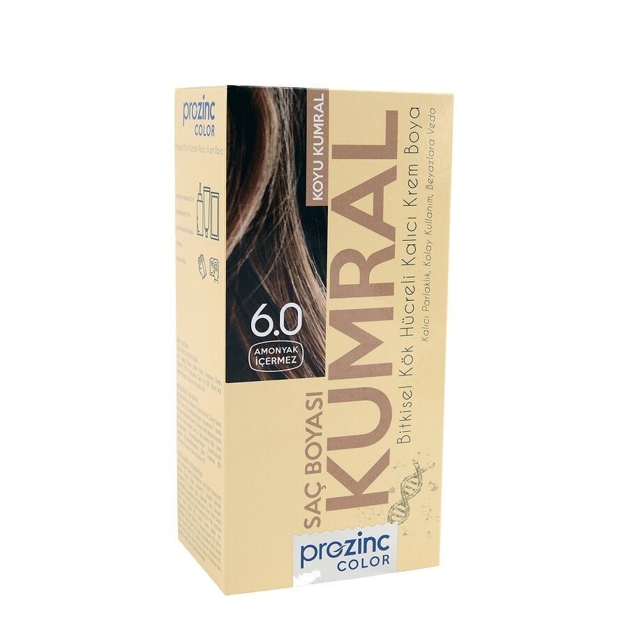 Prozinc 6.0 Koyu Kumral Saç Boyası