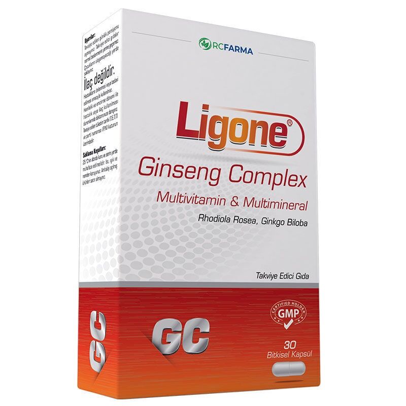 Ligone Ginseng Complex Multivitamin Multimineral 30 Kapsül