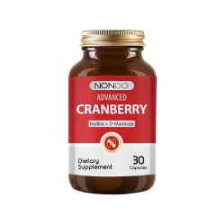 Nondo Cranberry With İnülin + D-Mannose 30 Kapsül