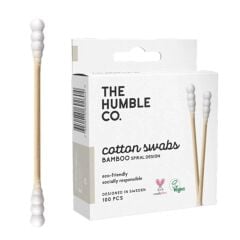 Humble Kulak Çubuğu Spiral Bambu Beyaz 100'lü