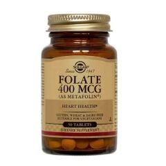 Solgar Folate 400mcg 50 Tablet