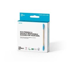 Humble Cotton Bambu Mavi Kulak Çubuğu 100lü