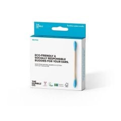 Humble Cotton Bambu Mavi Kulak Çubuğu 100lü