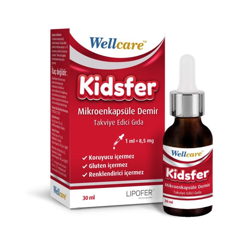 Wellcare KidsFer Demir Damla 30ML