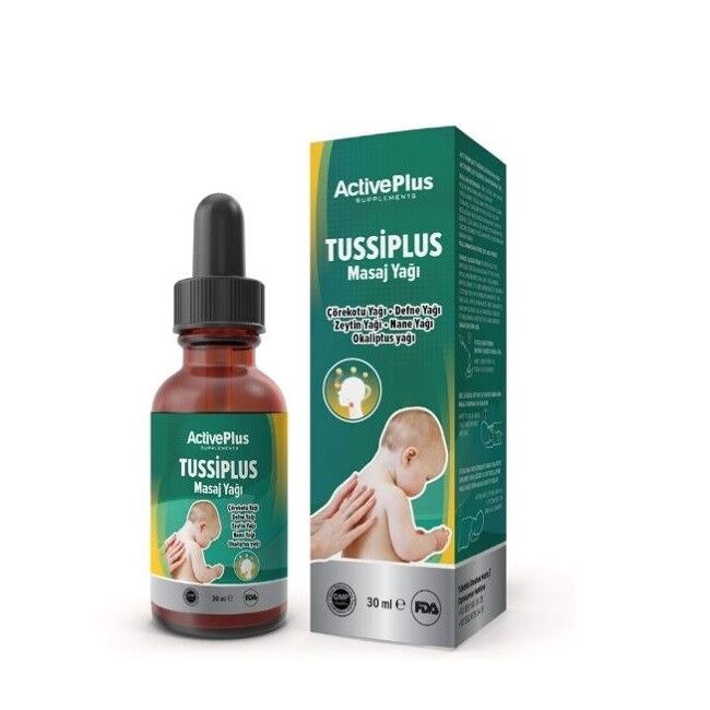 Activeplus TUSSIPLUS Masaj Yağı 30 ML