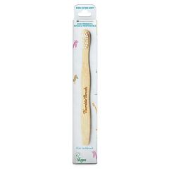 Humble Brush Kids Beyaz Bambu Diş Fırçası Ultra Soft