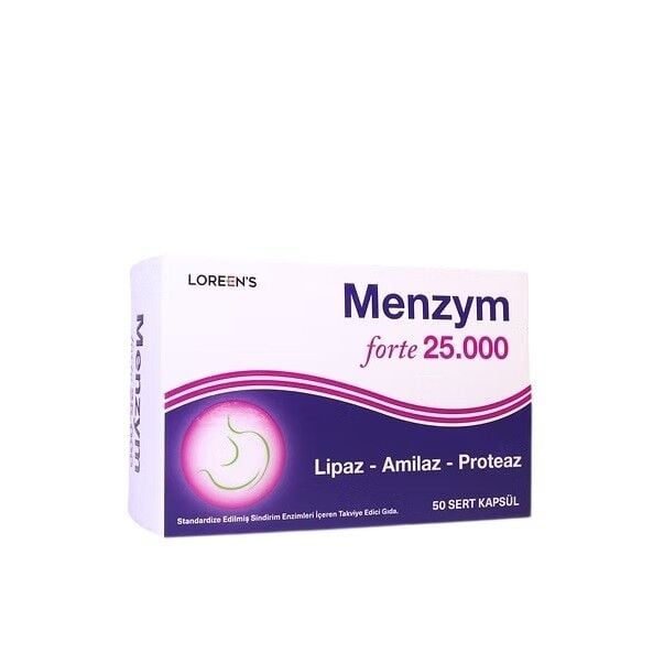 Loreens MENZYM 25.000 Forte 20 Kapsül