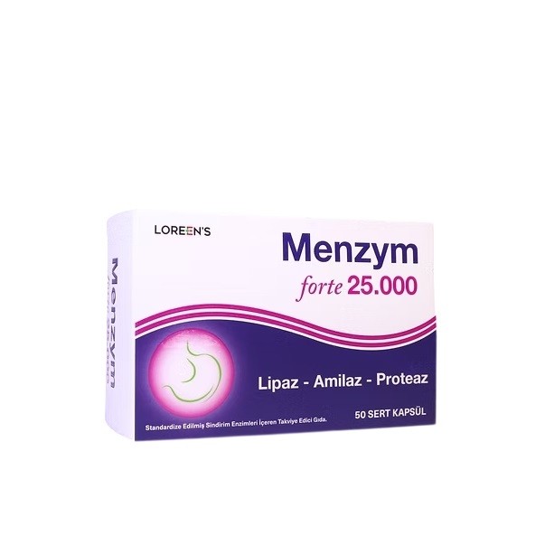 Loreens MENZYM 25.000 Forte 20 Kapsül