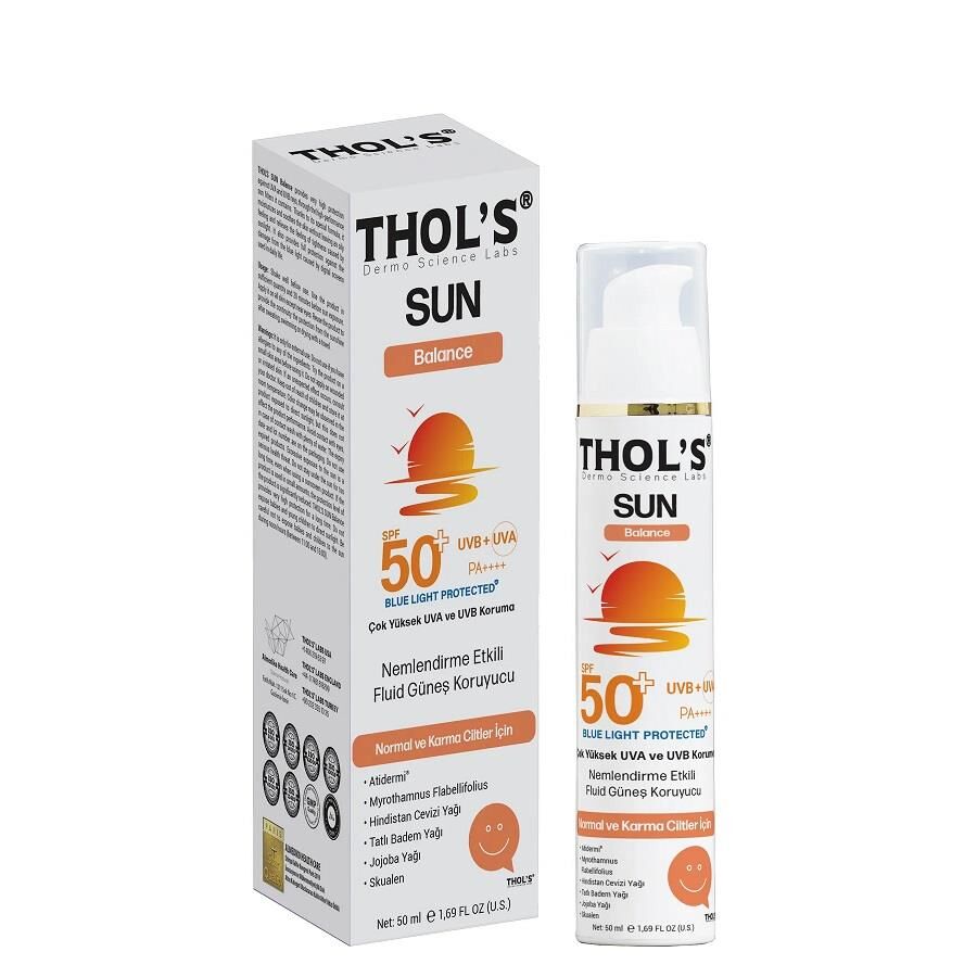THOLS SUN Cream Balance SPF50 Güneş Koruyucu Krem 50ML