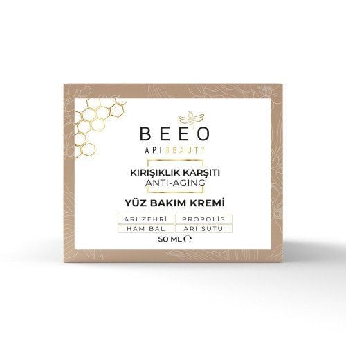 Beeo ApiBeauty Arı Zehirli Propolisli Arı Sütlü Anti-Aging Yüz Bakım Kremi