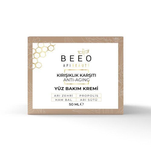 Beeo ApiBeauty Arı Zehirli Propolisli Arı Sütlü Anti-Aging Yüz Bakım Kremi