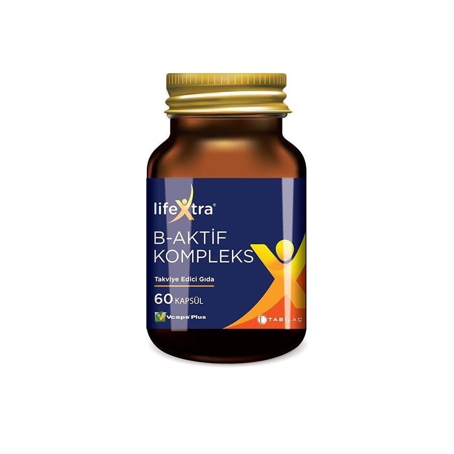 Lifextra B Kompleks Vitamin B Kompleks 60 Kapsül