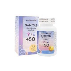 Potiogarden SANITAS 50+ Tablet 90lı