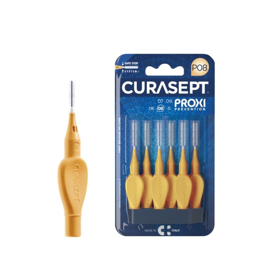 Curasept Proxi P08 Ara Yüz Fırçası 6 lı Turuncu