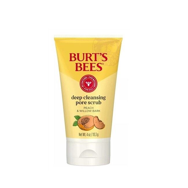Burts Bees D. Clean Pore Scrub Peach 113.3 Gr