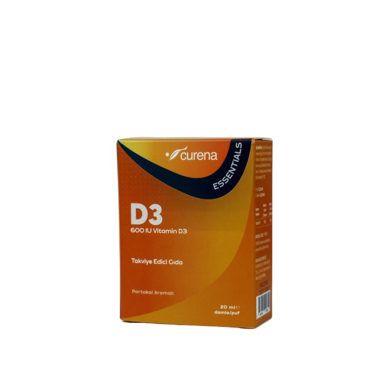 Curena ESSENTIALS D3 Damla 20ml