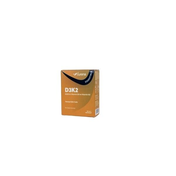 Curena ESSENTIALS D3+K2 Damla 20ml
