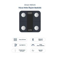 Direct Nexus Vücut Kitle Ölçüm Baskülü