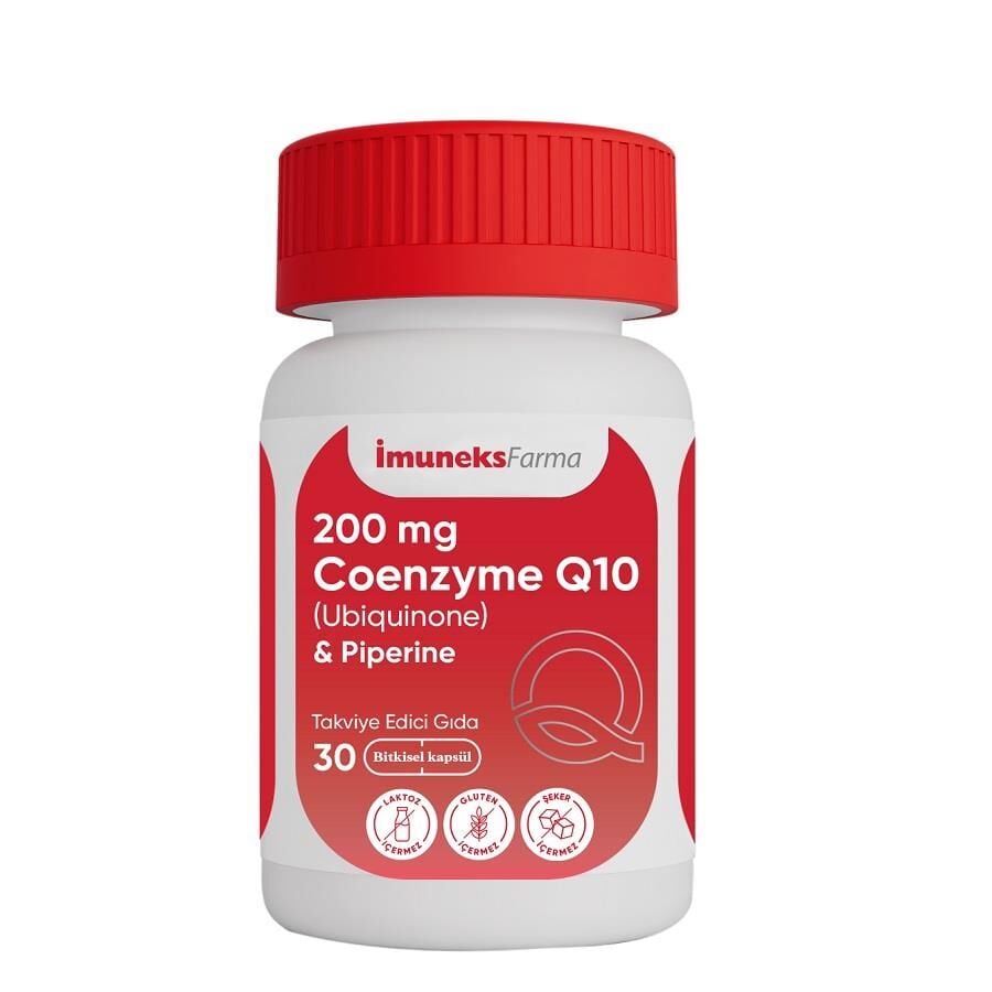 İmuneks Farma Coenzyme Q10 200mg 30 Tablet