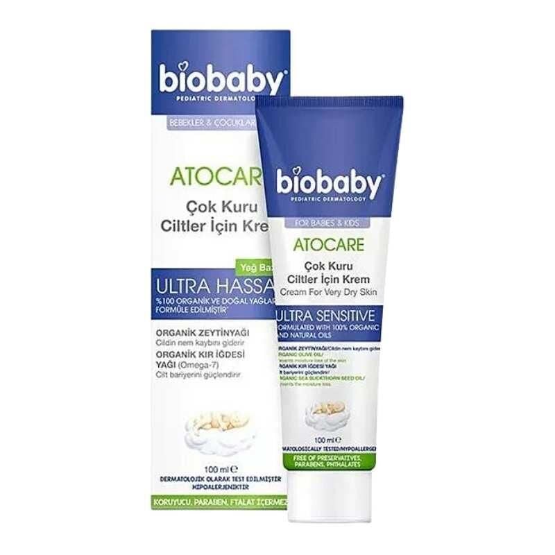 Biobaby Kuru ve Atopik Ciltler İçin Krem 100ml