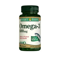 Nature's Bounty Omega 3 600mg 30 Softjel