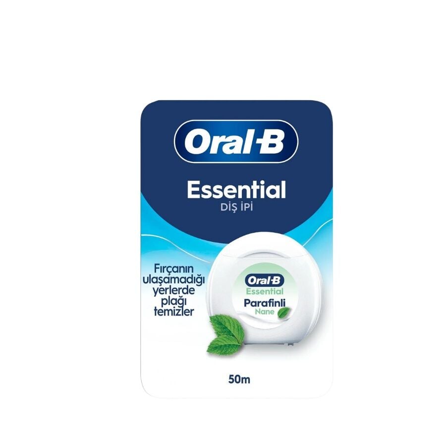 Oral-B Essential Parafinli Diş İpi Nane Aroması 50m