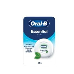 Oral-B Essential Parafinli Diş İpi Nane Aroması 50m