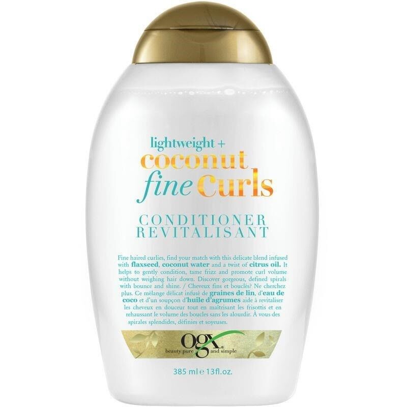 OGX Sülfatsız Coconut Fine Curls Saç Bakım Kremi 385ml