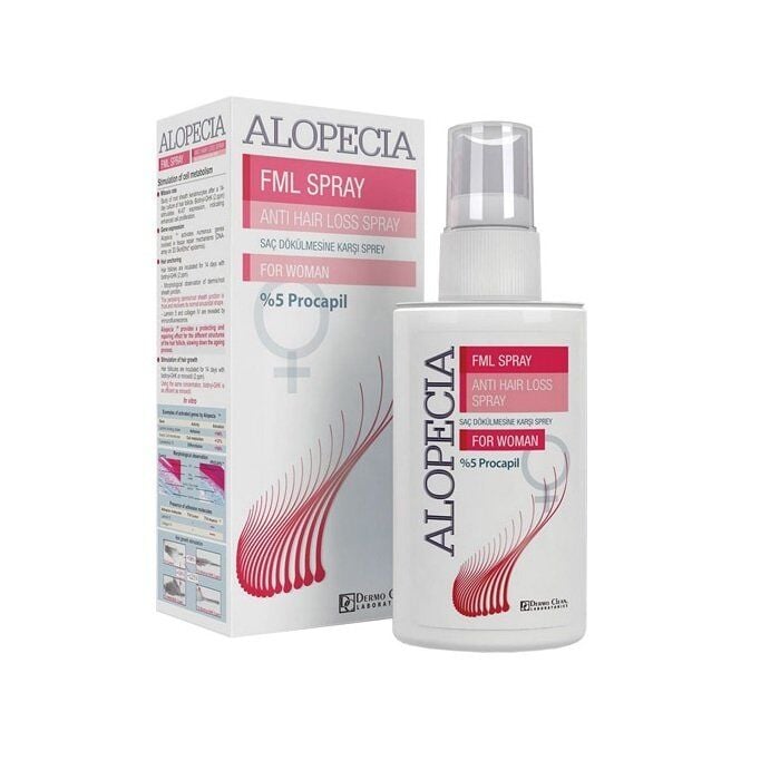 Alopecia Fml Spray Anti Hair Loss Saç Dökülmesine Karşı Sprey 60 ml