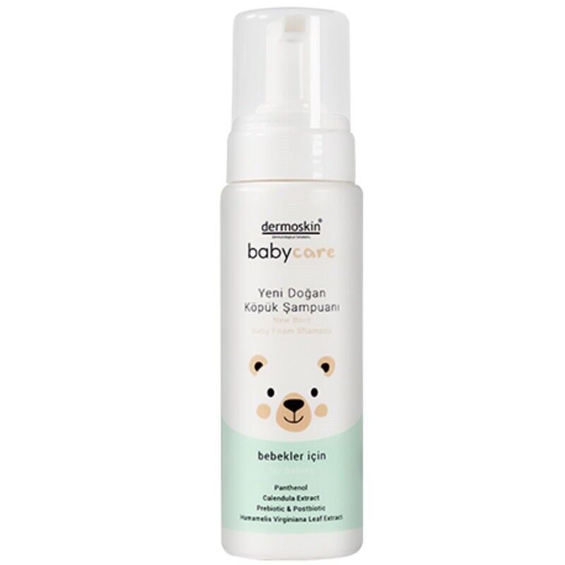 Dermoskin BabyCare Yenidoğan Köpük Şampuanı 200ml