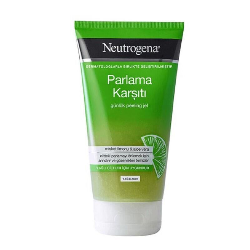 Neutrogena Parlama Karşıtı Yağsız Peeling Jel 150 ml