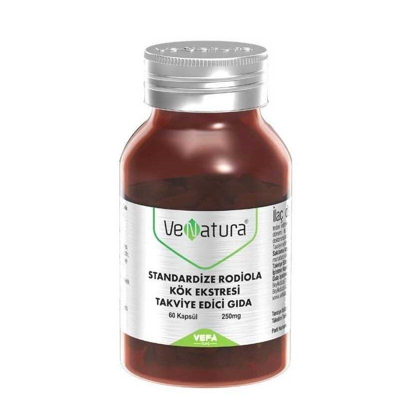 Venatura Standardize Rodiola Kök Ekstresi 60 Kapsül