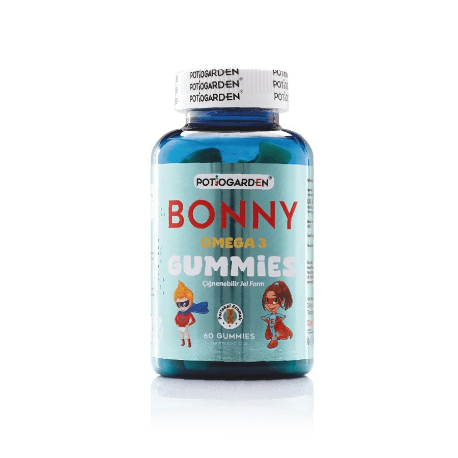 Potiogarden BONNY OMEGA 3 60 Gummies