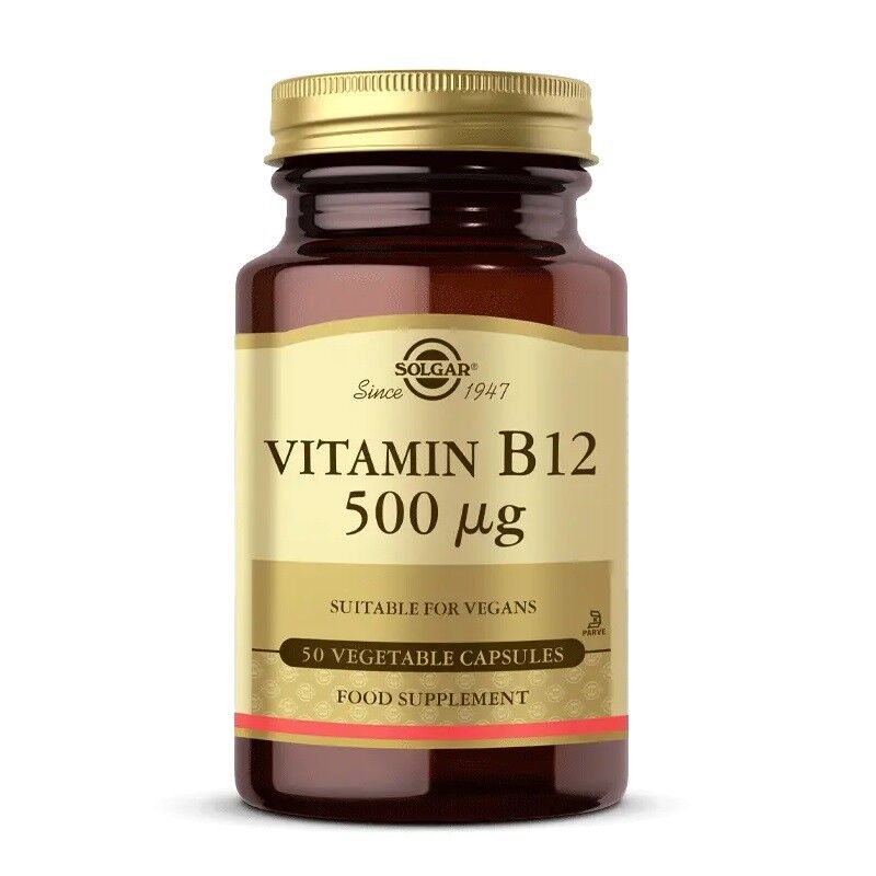 Solgar Vitamin B-12 500 mcg 50 Tablet