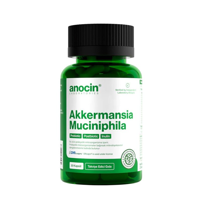Anocin Akkermansia Muciniphila Probiyotik 20 Kapsül