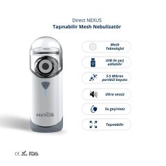 Direct Nexus Portatif Mesh Nebulizatör